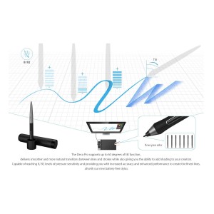 قلم نوری ایکس پی پن مدل DECO PRO SMALL